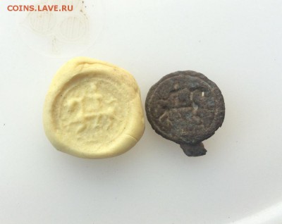 Щиток от перстня(воин на коне) - 1 (1)
