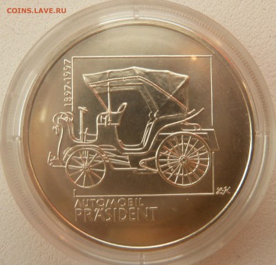 ЧЕХИЯ 200 КРОН 1997 АВТОМОБИЛЬ ПРЕЗИДЕНТА до 06.06.16 - P1260632.JPG
