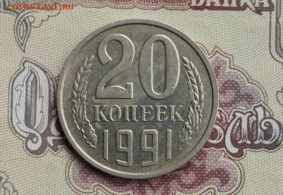 20 копеек 1991г.Без буквы ( с остью). до 22.00 05.06.2016 - DSC06849.JPG