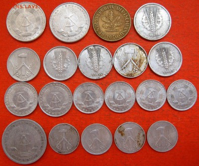 Монеты ГДР 1950-1968г. 20 шт. - IMG_1863.JPG