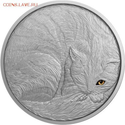 Кошки на монетах - 2016-1