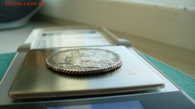1 рубль 1763 года. - P1160818.JPG