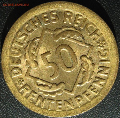 50 Rentenpfennig 1924 - аверс1