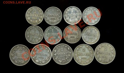 Русская Финляндия 2, 1 марка 1865 - 1907 г. - img527