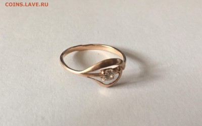 Женское кольцо Золото 585. Старт=Лом, до 6.06.16. 22:10 - 1