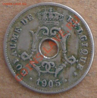 Бельгия 10 сантимов.1905 г. До 17.11.10 г. 20-00 МСК. - 10 05