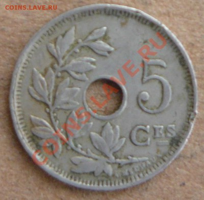 Бельгия 5 сантимов.1923 г. До 17.11.10 г. 20-00 МСК. - 5 23.1