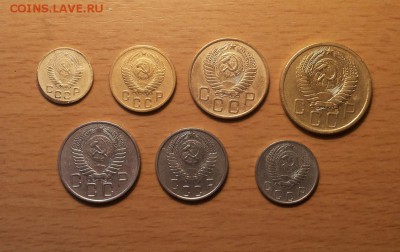 годовой комплект 1955г - 1,2,3,5,10,15,20 коп до 8 июня блиц - 1955 годовой 1 2