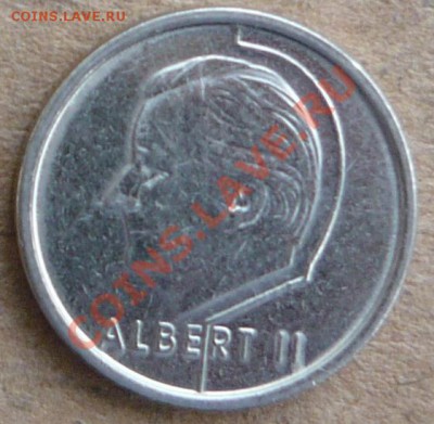 Бельгия 1 франк .1996 г. До 17.11.10 г. 20-00 МСК. - 1 96.1