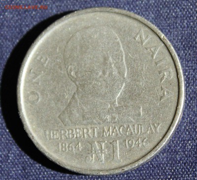 С 1 руб. НИГЕРИЯ ONE NAIRA 1991г. до 8.06 в 22-00 - IMG_1776.JPG