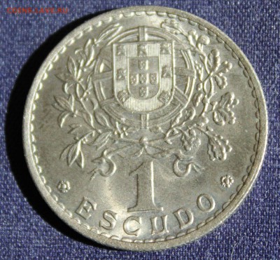 С 1 руб. ПОРТУГАЛИЯ 1 эскудо 1966г. В БЛЕСКЕ до 8.06 в 22-00 - IMG_1774.JPG