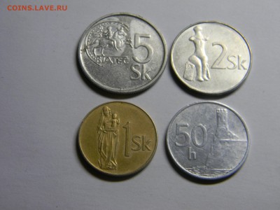 Словакия 4 монеты  до 4.06 в 21.30 по москве - Изображение 289