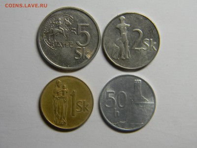 Словакия 4 монеты  до 4.06 в 21.30 по москве - Изображение 288
