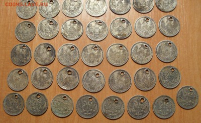 5 копеек серебряные 1823-1865 гг. 47 штук с монисто - SDC13531.JPG