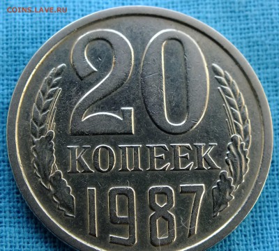 20 копеек 1987 года шт.3.3 до 5 июня 2016 года. - DSCF5325.JPG