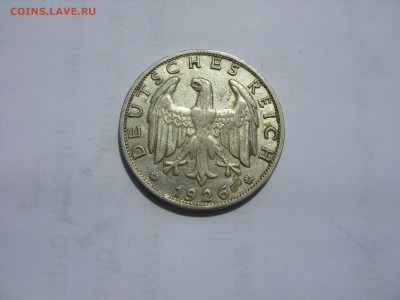Германия, иностранщина (наборы, на вес, евро), царизм, СССР. - 1 марка 1926 G - 2
