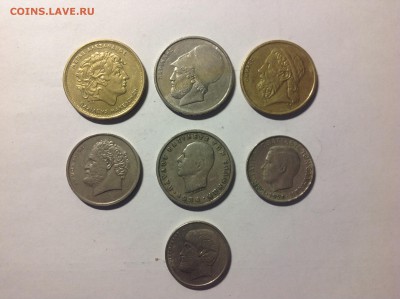 ГРЕЦИЯ 7 МОНЕТ. - 1 (5)