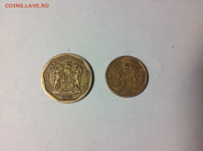 ЮЖНАЯ АФРИКА 2 МОНЕТЫ. - 1 (49)