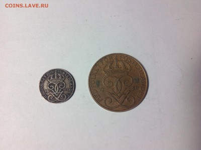 ШВЕЦИЯ 2 МОНЕТЫ, - 1 (51)