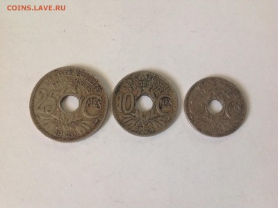 ФРАНЦИЯ 3 МОНЕТЫ - 1 (61)