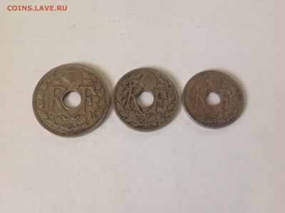 ФРАНЦИЯ 3 МОНЕТЫ - 1 (62)