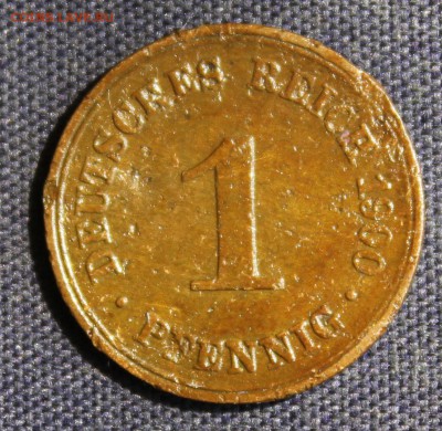 С 1 руб. КАЙЗЕРРЕЙХ 1 пфенниг 1900г."А"  до 9.06 в 22-00 - IMG_1874.JPG