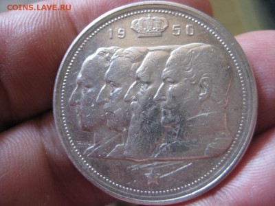 Бельгия 100 франков 1950г. - IMG_0425.JPG
