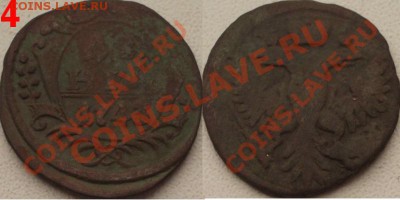 деньга 1743. сколько перьев и сколько стоит? :) - 1743d