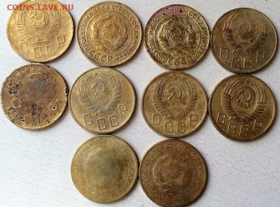 Хорошие пятаки СССР 10 шт 31,32,39,40,46,53,56 до 08.06.16 - 9pIcnaMRbRM