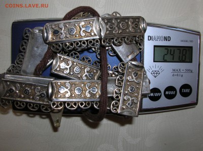 Серебрянный пояс Кавказ 84 проба - DSCN1400.JPG