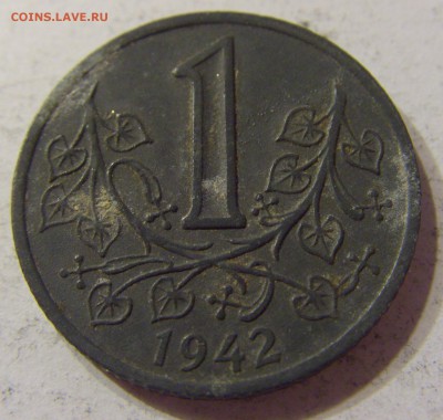 1 крона 1942 Богемия и Моравия 09.06.2016 22:00 МСК - CIMG6066.JPG