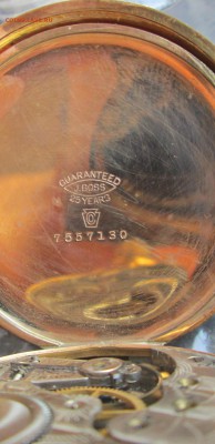 Часы кармнные Elgin  1907 на ходу - 15 018