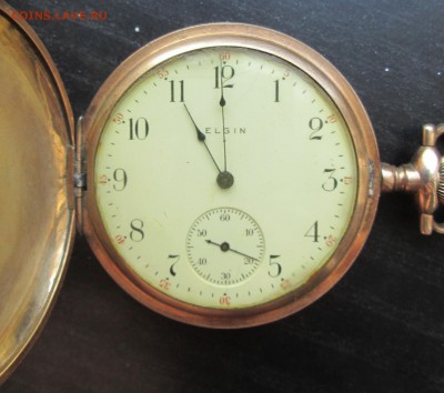 Часы кармнные Elgin  1907 на ходу - 15 013