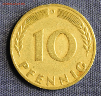 С 1 руб. ГЕРМАНИЯ 10 пфеннигов 1949г."D" до 10.06 в 22-00 - IMG_1851.JPG