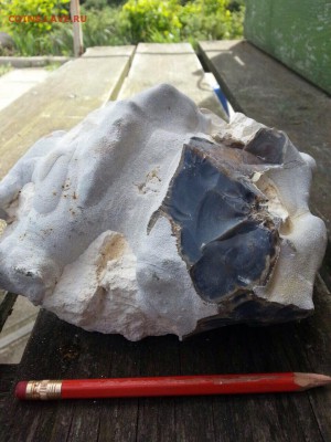 Минерал голубого цвета на опознание - image