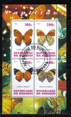 Бурунди мл 2010г Бабочки до 6.06 22.00мск - Бурунди мл 2010г Бабочки