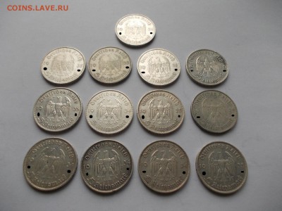 Комплект монет, 5 марок (Германия 1934-35) - DSCN0042.JPG
