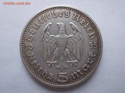 Восемь монет по 5 марок, Германия (1935-1936) - _1935_A_4_G_2.JPG
