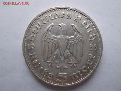 Восемь монет по 5 марок, Германия (1935-1936) - _1935_D_3_G_2.JPG