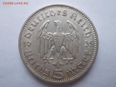 Восемь монет по 5 марок, Германия (1935-1936) - _1935_F_6_G_2.JPG