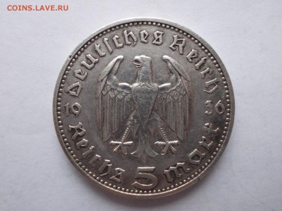 Восемь монет по 5 марок, Германия (1935-1936) - _1936_J_2_G_2.JPG