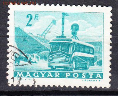 Венгрия 1963  корабль автобус - 60