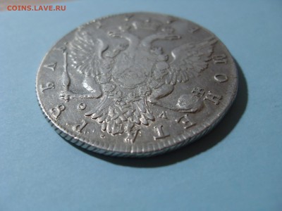 рубль 1774 г, определение подленности - SDC11601.JPG