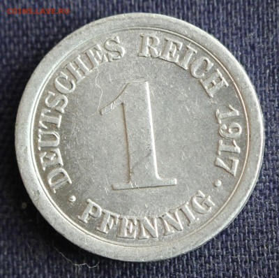 С 1 руб. КАЙЗЕРРЕЙХ 1 пфенниг 1917г."А" до 11.06 в 22-00 - IMG_1304.JPG