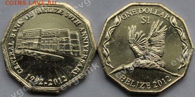 Польша-США-КАНАДА-19-20-РОССИЯ-Португалия-Казахстан - belize_2012_1dollar_30th_anniversary_of_bank