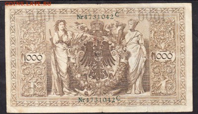 Германия 1910 1000марок - 118а