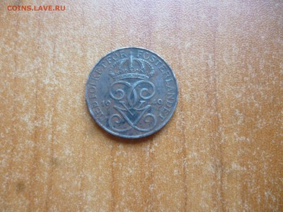 Швеция 1 эре 1949г.  8.06.16 22-00 мск - P1040565.JPG