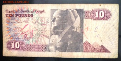 10 фунтов. Египет, 1978-2000 гг. до 9.06.2016 22:00 (мск) - P1050566.JPG