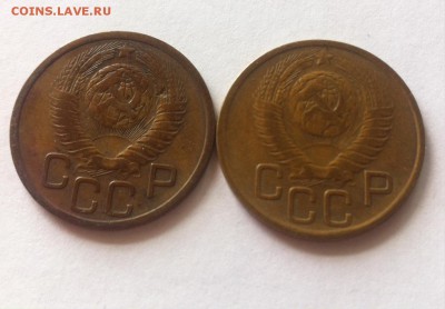 3 копейки 1949г.-2шт до 12.06.16г. - 349-3.JPG