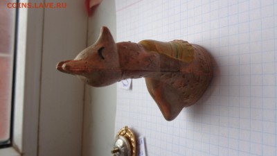 Лиса патрикеевна пластик игрушка из СССР - DSC00855.JPG